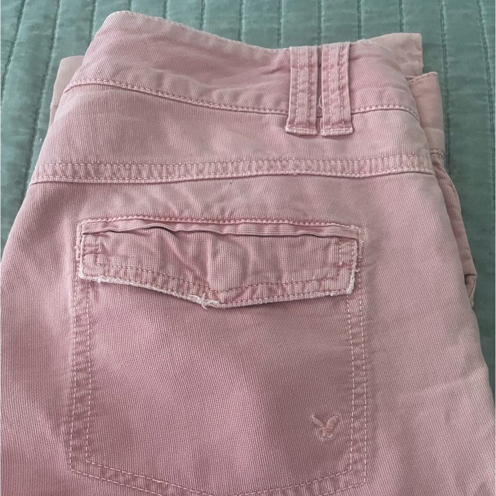 Pink American Eagle Capris.  Size 10